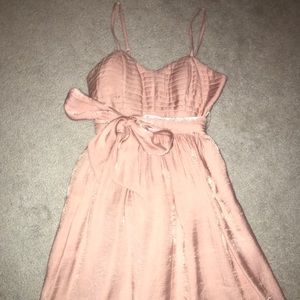Metallic Pink Dress